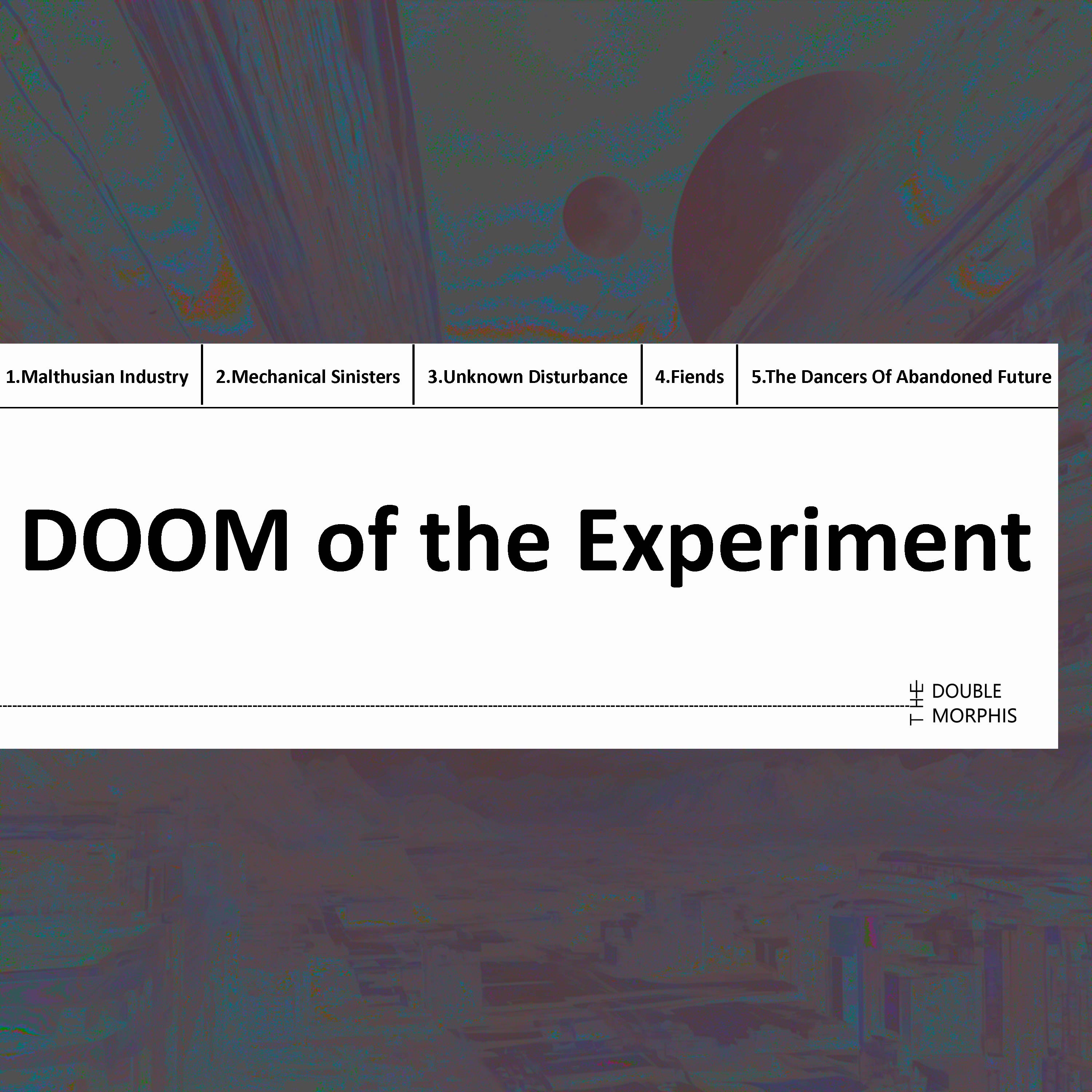 Album cover for 'DOOM of the Experiment' - Experimental/Big Beat